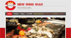 Desktop Screenshot of newwingwah.ca